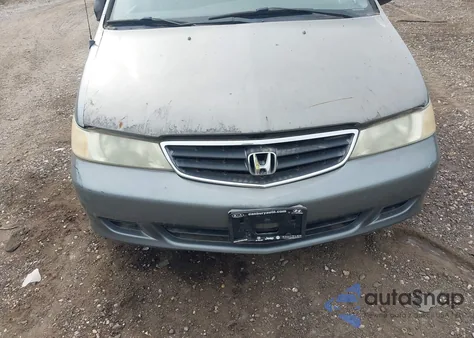2002 Honda Odyssey Ex из США, поврежденный, VIN 5FNRL18632B002777
